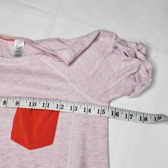 Ivivva Girls Tee Shirt Short Sleeve Size 14 Chest Pocket - Picture 10 of 13